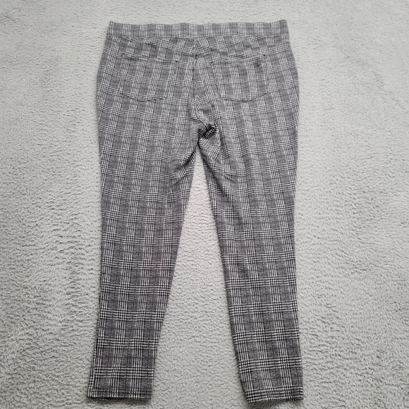 Seven 7 Pants Womens XXL Gray Pull‎ on Leggings Houndstooth Plaid Stretch Casual - Picture 3 of 14